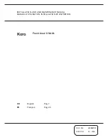 Preview for 1 page of Necta KORO Fresh Brew Installation, Use And Maintenance Manual