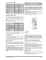 Preview for 8 page of Necta Necta Colibri Espresso Installation, Use And Maintenance Manual