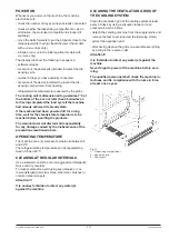 Предварительный просмотр 19 страницы Necta Samba Top Installation Operation & Maintenance