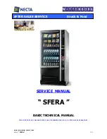 Предварительный просмотр 1 страницы Necta Sfera 6-32R / E Service Manual