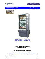 Necta Snakky 6-27R/F Service Manual preview