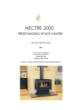 Preview for 1 page of Nectre Fireplaces 2000 Service Instructions Manual