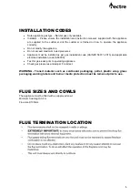 Предварительный просмотр 5 страницы Nectre Fireplaces 2000 Service Instructions Manual