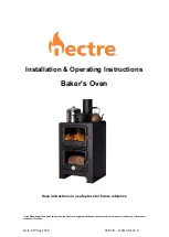 Preview for 3 page of Nectre Fireplaces Baker's Oven Installation & Operating Instructions Manual