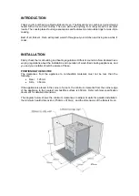 Preview for 4 page of Nectre Fireplaces Baker's Oven Installation & Operating Instructions Manual