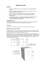 Preview for 6 page of Nectre Fireplaces Baker's Oven Installation & Operating Instructions Manual