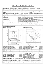 Предварительный просмотр 11 страницы Nectre Fireplaces Baker's Oven Installation & Operating Instructions Manual