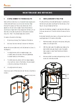 Предварительный просмотр 9 страницы Nectre Fireplaces Form 2 Series Operating Instructions Manual