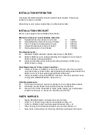 Preview for 4 page of Nectre Fireplaces FS 800 Operating Instructions Manual
