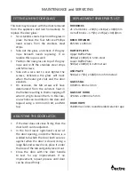 Предварительный просмотр 9 страницы Nectre Fireplaces MEGA LE Operating Instructions Manual
