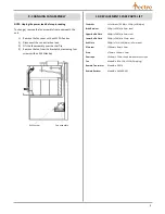 Предварительный просмотр 9 страницы Nectre Fireplaces MK3 Operating Instructions Manual