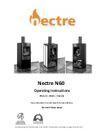 Предварительный просмотр 1 страницы Nectre Fireplaces N60 Operating Instructions Manual