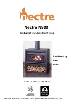 Preview for 1 page of Nectre Fireplaces N900 Installation Instructions Manual