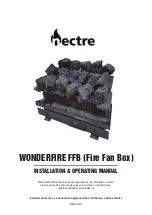 Nectre Fireplaces WONDERFIRE FFB Installation & Operating Manual предпросмотр