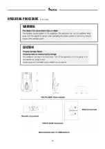 Предварительный просмотр 16 страницы Nectre Fireplaces WONDERFIRE Installation & Operating Manual