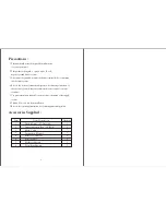 Preview for 6 page of Necvox FD-8369 Installation And Operation Manual