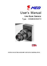 NED Camera Link XCM8040SAT4 User Manual preview