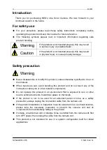 Preview for 3 page of NED CLISBee-S User Manual