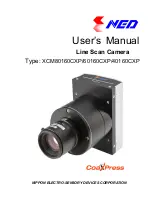 Preview for 1 page of NED CoaXpress  XCM40160CXP User Manual