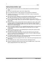 Preview for 4 page of NED CoaXpress  XCM40160CXP User Manual