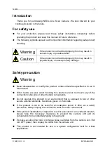 Preview for 3 page of NED GiGE VISION RCDL4K8GE User Manual