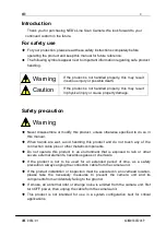 Preview for 3 page of NED XCM20160T2CXP User Manual