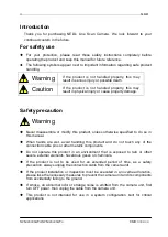 Preview for 3 page of NED XCM2040SAT4 User Manual