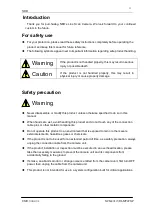 Preview for 3 page of NED XCM40170DLMT2CXP User Manual