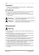 Предварительный просмотр 3 страницы NED XCM6040SAT2 User Manual