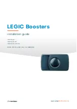 Preview for 1 page of Nedap LEGIC Booster Installation Manual