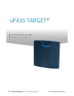 Nedap uPASS TARGET Installation Manual предпросмотр