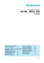 Nederman Ab106-NE32 Instruction Manual preview