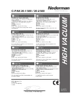 Preview for 17 page of Nederman C-PAK 20-1500 C Manual