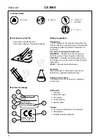 Preview for 2 page of Nederman CX 5500 Operating And Instruction Manual