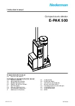 Preview for 1 page of Nederman E-PAK 500 Instruction Manual