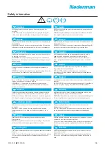 Preview for 3 page of Nederman FilterBox Series Replacement Manual