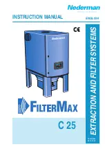 Preview for 1 page of Nederman filtermax c25 Instruction Manual