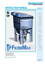 Preview for 1 page of Nederman FilterMax DX Series Instruction Manual