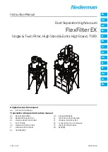 Preview for 1 page of Nederman FlexFilter EX Single Instruction Manual