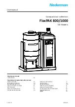 Preview for 1 page of Nederman FlexPAK 800 DX User Manual