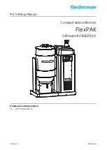 Nederman FlexPAK Setting Manual preview