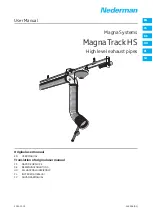 Nederman MagnaTrack HS Original User Manual preview