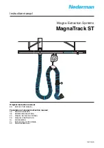 Nederman MagnaTrack ST Instruction Manual preview