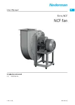 Nederman NCF 120/15 User Manual preview