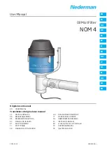 Nederman NOM 4 User Manual предпросмотр