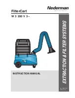 Nederman W 3 200 V 3~ Instruction Manual предпросмотр