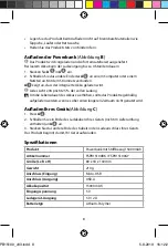 Preview for 8 page of nedis 5412810318407 Quick Start Manual