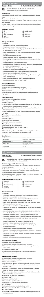 Preview for 1 page of nedis 5412810320677 Quick Start Manual