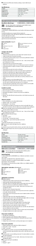 Preview for 2 page of nedis 5412810320677 Quick Start Manual