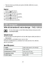 Preview for 23 page of nedis 5412810321025 Quick Start Manual